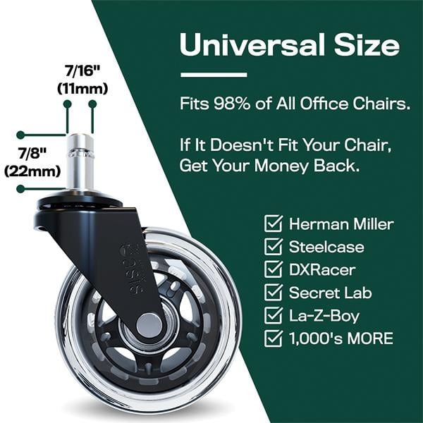 🔥Office chair wheels