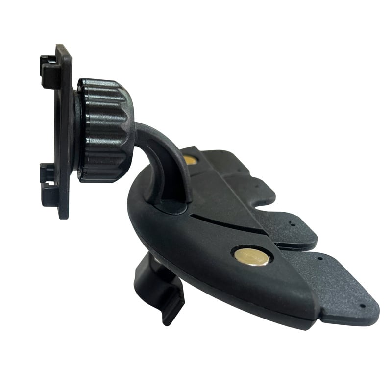 360° Rotating CD Slot Car Mount – Triangle Stable Holder for CarPlay Screens, GPS & Dashcams