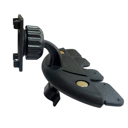 360° Rotating CD Slot Car Mount – Triangle Stable Holder for CarPlay Screens, GPS & Dashcams