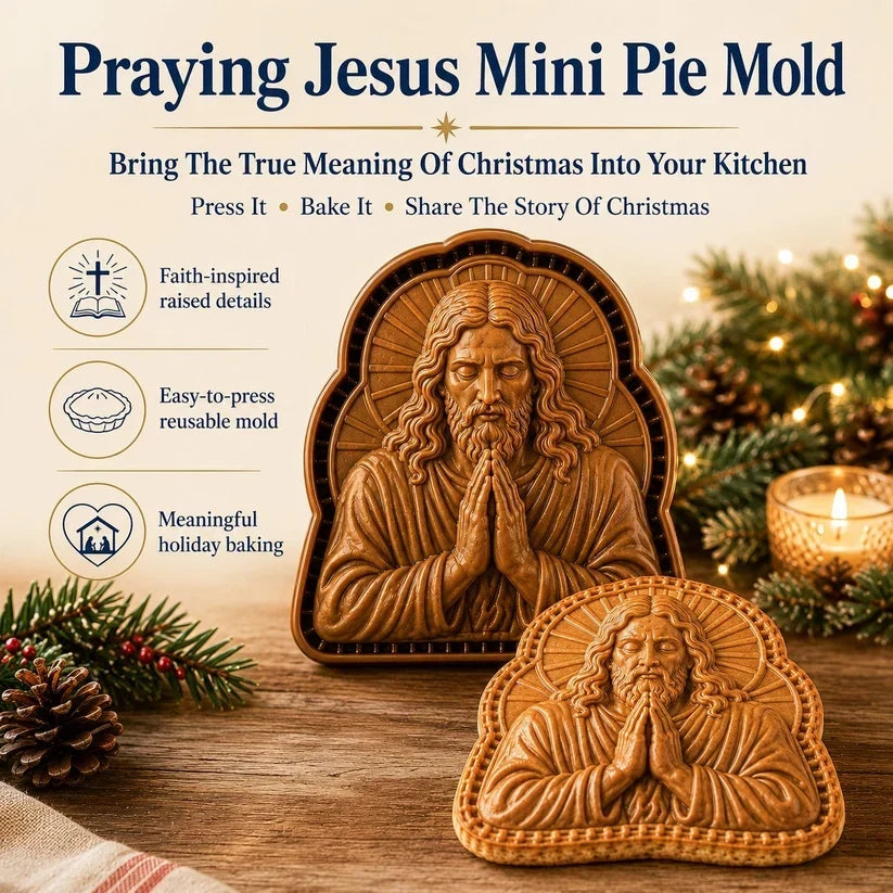 🔥HOT SALE 49% OFF🥧✨ Faith & Nativity Christmas Mini Pie Mold Collection