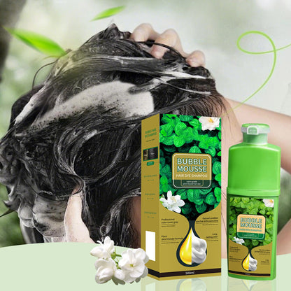 🔥Plant‐Based Hair Color Cream – 500 ml, Scalp‐Protective, No Drip & Gentle for At‐Home Use