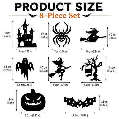 🎃Halloween HOT SALE 60% OFF 🥳💞50K+ SOLD! 👻 Halloween LED Silhouette Wall Light Stickers