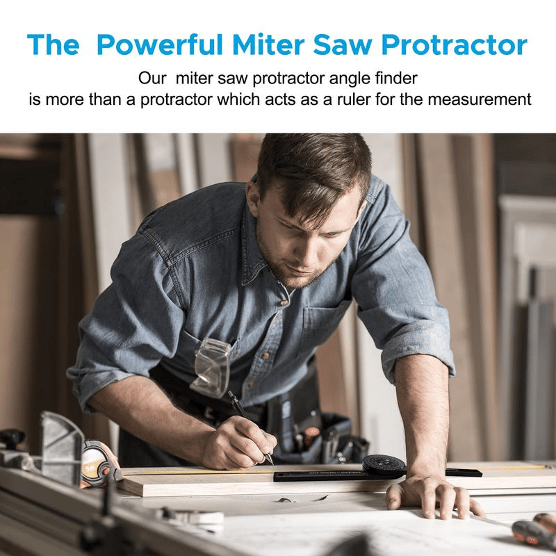 📏Aluminum Miter Saw Protractor