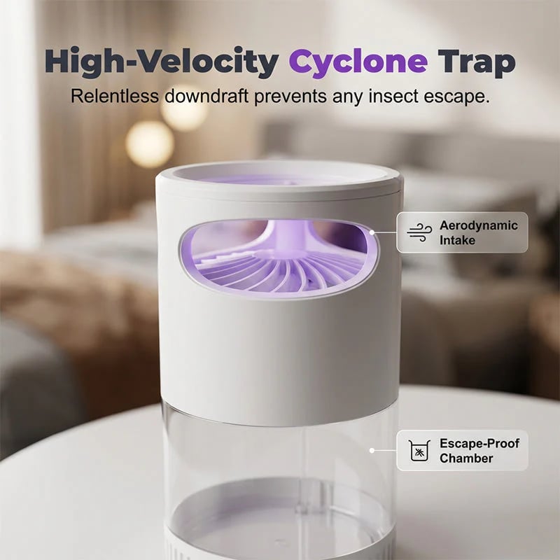 🦟 ¡50% DE DESCUENTO! Lámpara antimosquitos UV – silenciosa, USB, sin químicos. ¡Más de 50 mil vendidas! 🔇🌙