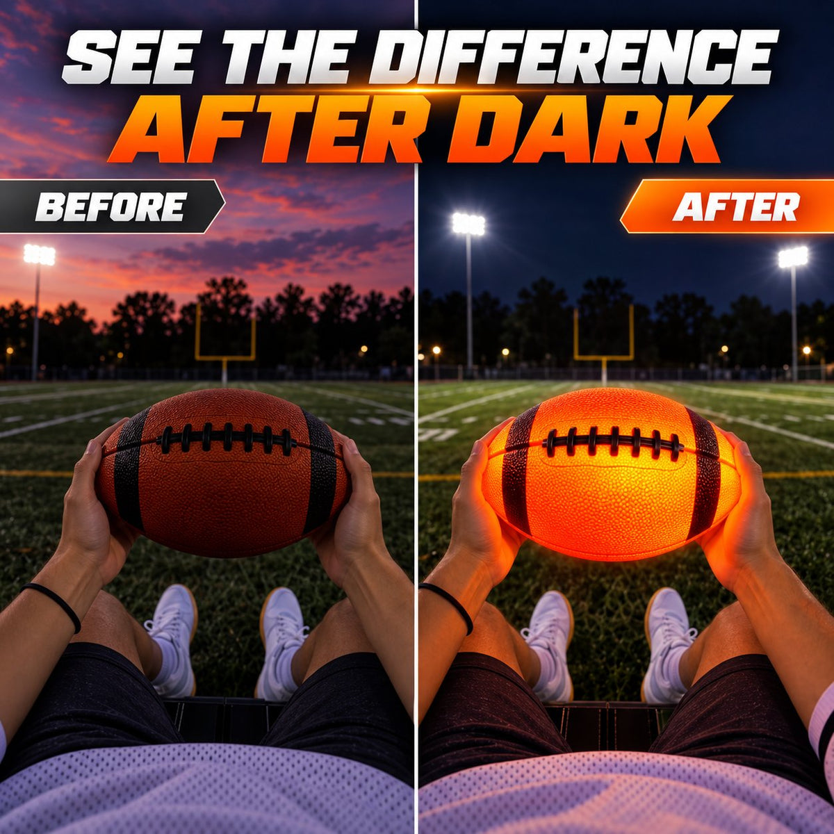 🏈 Light-Up Football