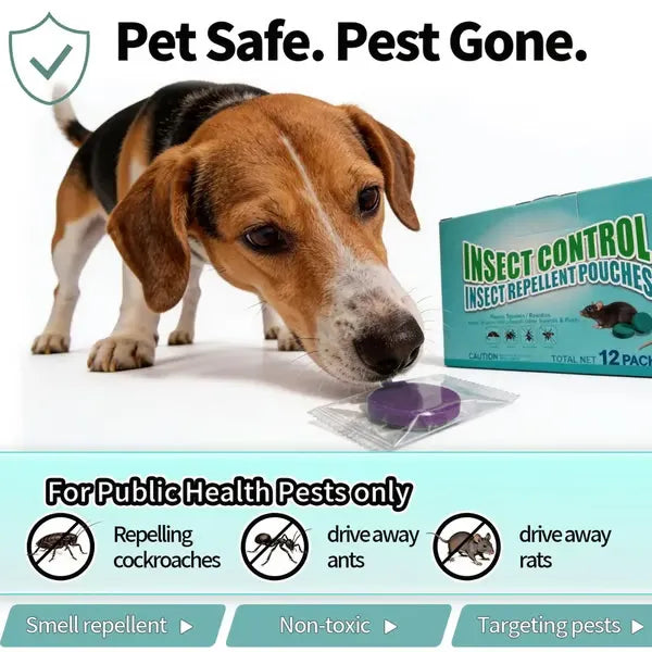 🏆12-Pack Rodent Repellent Balls for Home Kitchen Effective Pest Control Solution🐀🐍🐜🦂🦟