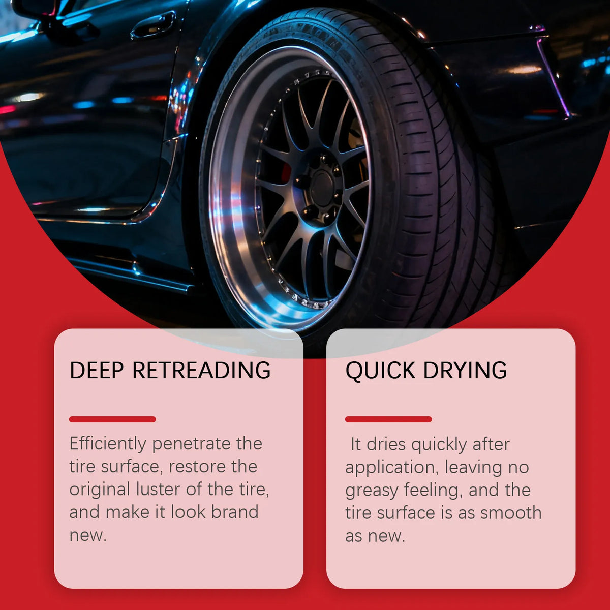 📢📢Buy 2 Get 1 Free ⏰Tire Gloss Protection Agent