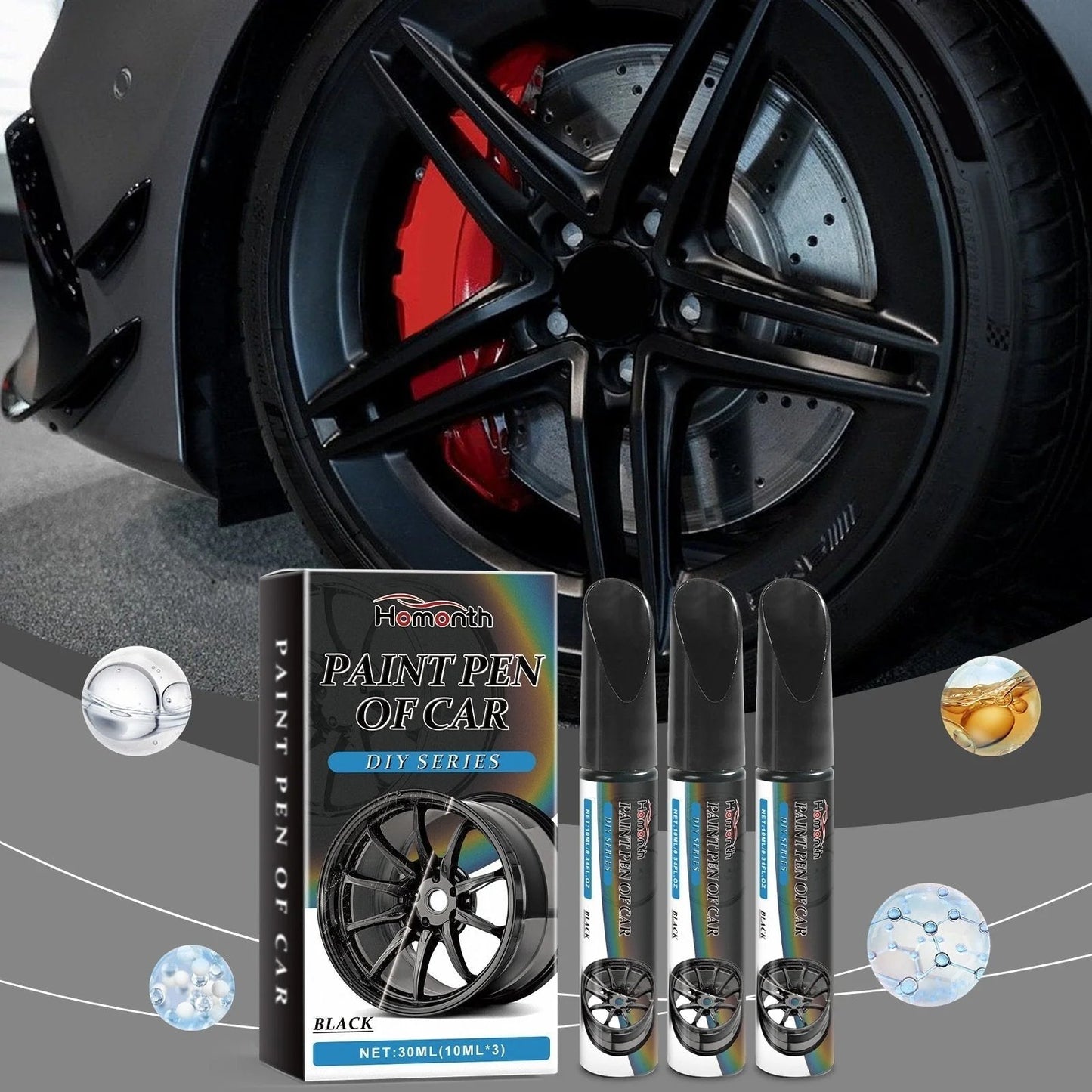 🔥 🚗 Car Tire Scratch Repair Pen