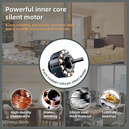 Luz de ventilador de techo LED 2 en 1 con control remoto