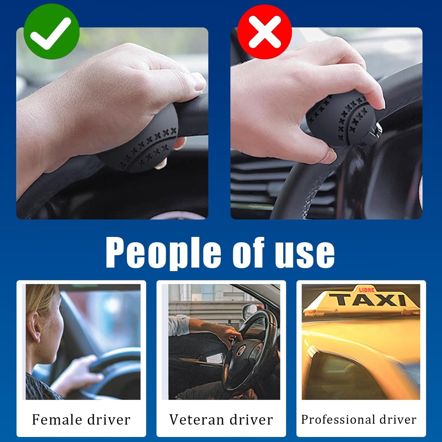 🔥Car Steering Wheel Booster & Steering wheel assist ball