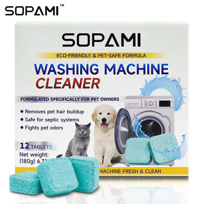 ⚡50K+ SOLD!🔥🔥SOPAMI Eco-Friendly Washing Machine Cleaner Fights Pet Odors
