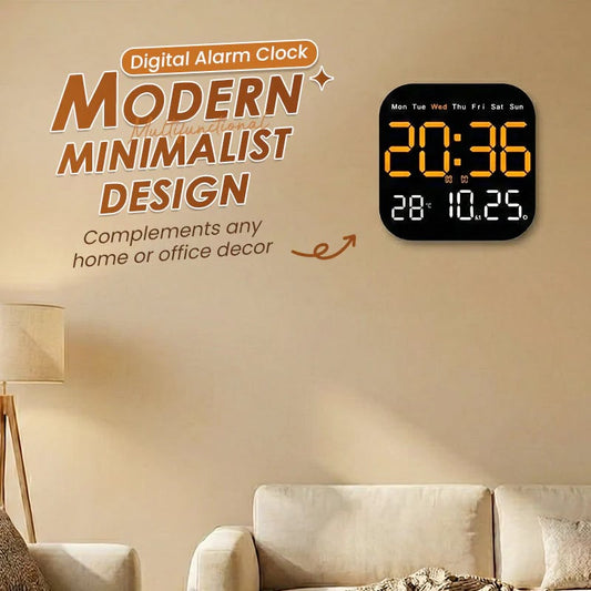 🔥Despertador digital multifuncional para hogar y oficina