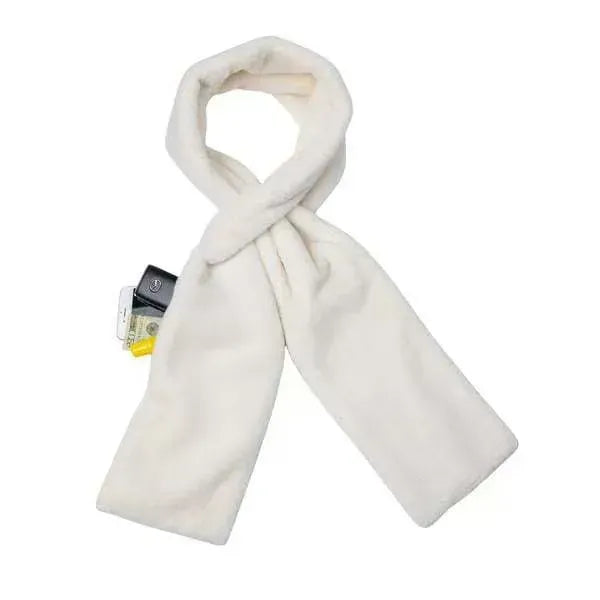 🎄50% OFF NOW! 🎉50K+ SOLD!🎁Cozy Scarf with Hidden Pocket – Warm, Soft & Secure Zipper🧣