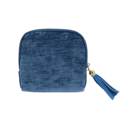 Estuche de joyería con cremallera Estuche de viaje para joyas Organizador portátil