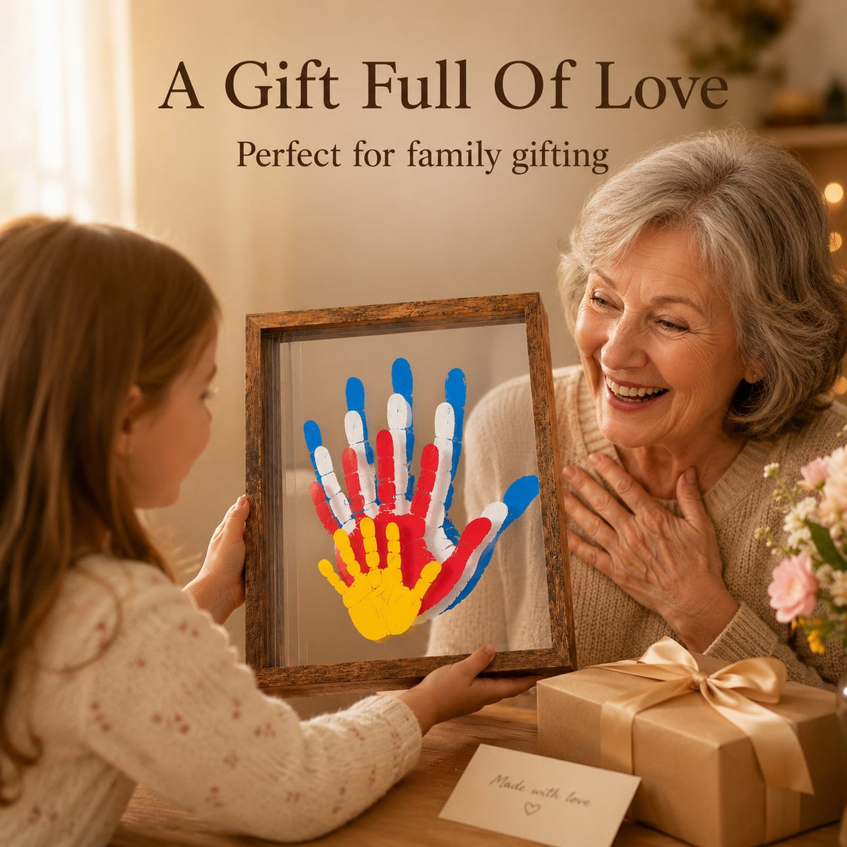 Family Handprint Frame Kit – Capture Precious Moments at Home