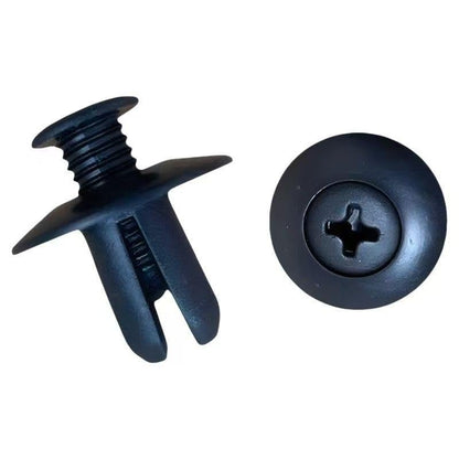 HE26 100 unidades de juego universal de tornillos de expansión para guardabarros de automóviles, placas de hojas, clips de paneles de puertas C05 C20 C32 B01 D02 A16 Accesorios para automóviles