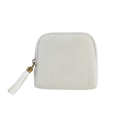 Estuche de joyería con cremallera Estuche de viaje para joyas Organizador portátil