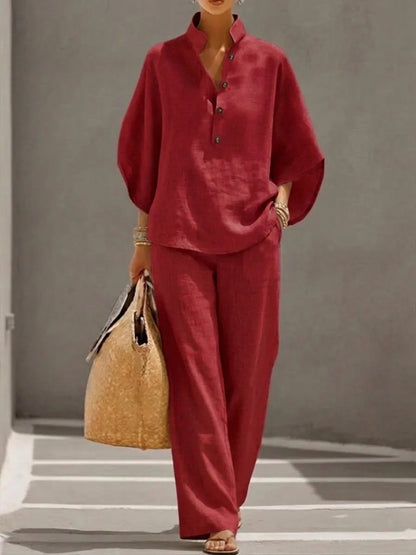Women's Batwing Sleeve Lounge Set