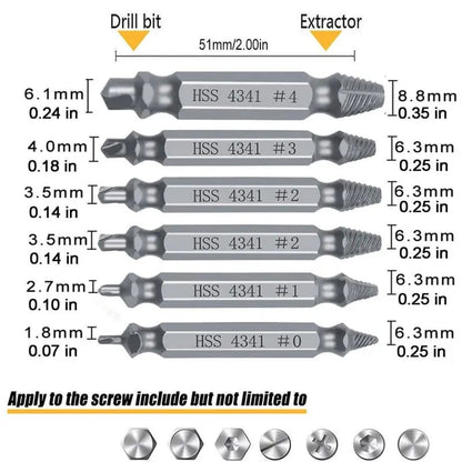 🔥Hot Sale 49% OFF - Stripped Broken Screw Remover
