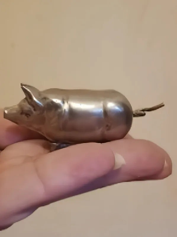 📏Antique-Inspired Pig Mini Tape Measure