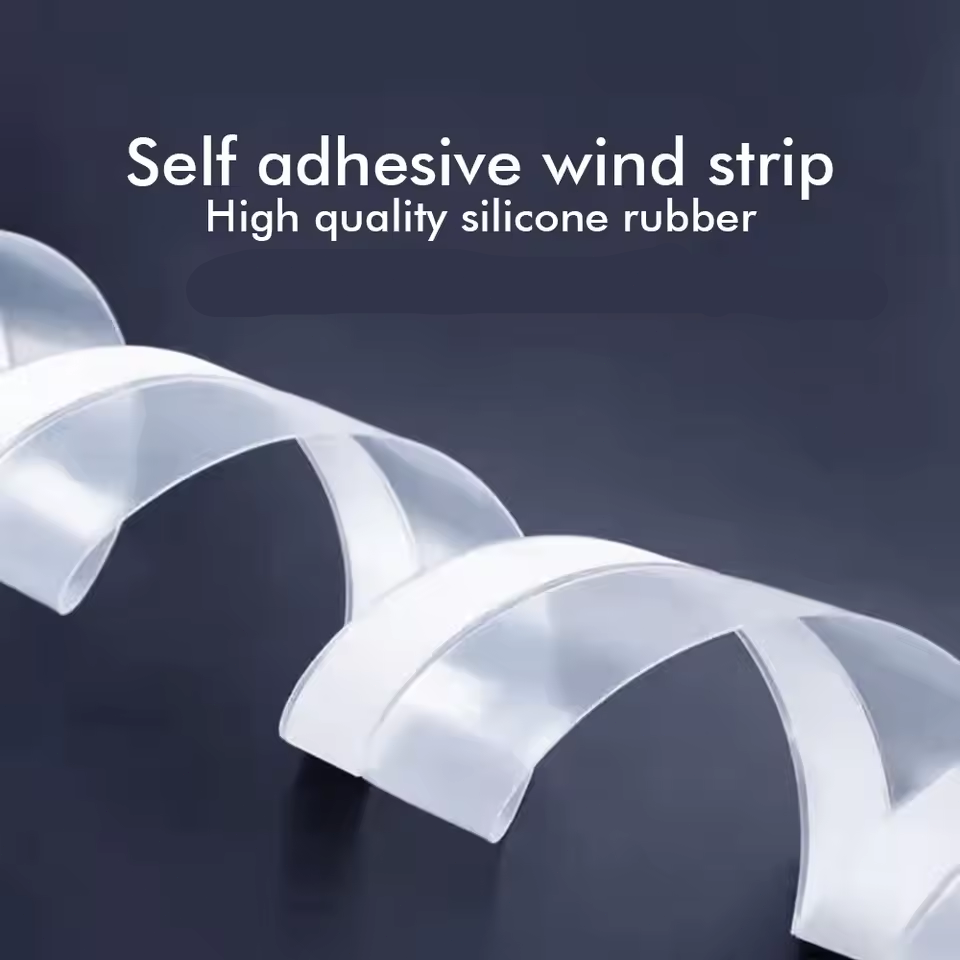 Sealing strip for doors – Self-adhesive draft stopper & insulation tape for doors, windows, and shower doors