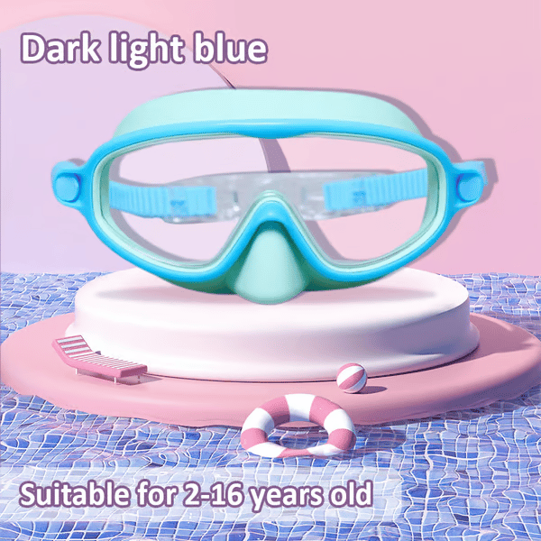 🏊‍♀️Último día, 2x1 en la compra de gafas de natación HD infantiles con marco grande, impermeables y antivaho.🏊‍♀️
