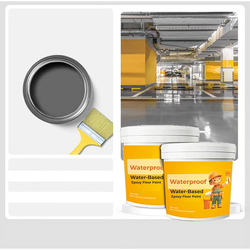 💯Waterproof Water-Based Epoxy Floor Paint