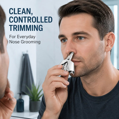 🔥LAST DAY SALE 49% OFF-✂️ Manual Nose Hair Trimmer – Precision Grooming. No Battery Needed.