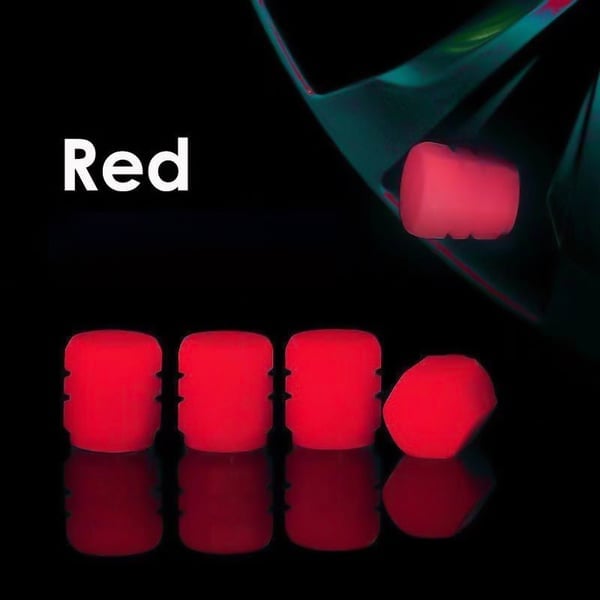 TAPAS DE VÁLVULA DE NEUMÁTICOS FLUORESCENTES