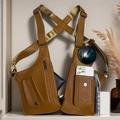 Unisex Adjustable Underarm Vest Bag