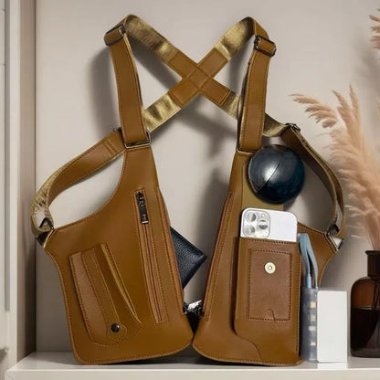 Unisex Adjustable Underarm Vest Bag