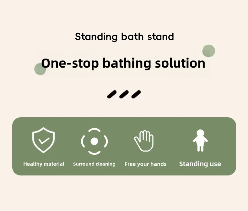 Baby Standing Bath Magic