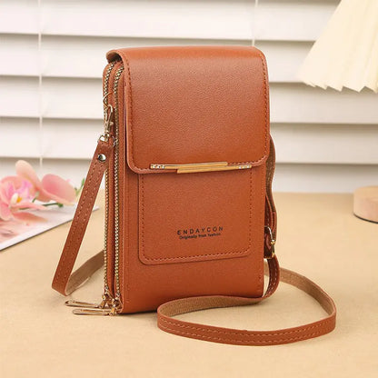 Women's Touch Screen Mobile Phone Bag