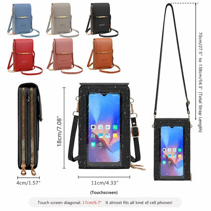 Women's Touch Screen Mobile Phone Bag