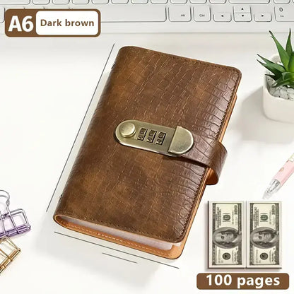 100‑Transparent‑Pocket Currency Collectors Album, Top‑Grade PU Leather📘