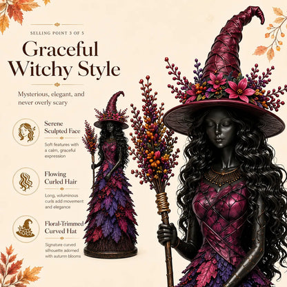 🔥ÚLTIMO DÍA 50% DTO. - 🧙‍♀️Figura de Bruja de Otoño Encantado (📦Compra 2 Envío Gratis)
