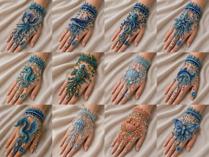 🔥 LAST DAY 49% OFF – 🌊 DIY Ocean Beaded Hand Bracelet Kit | Create Sea-Inspired Wearable Art with Colorful Beads, Ocean Charms & Jewelry Details 🐚💎✨