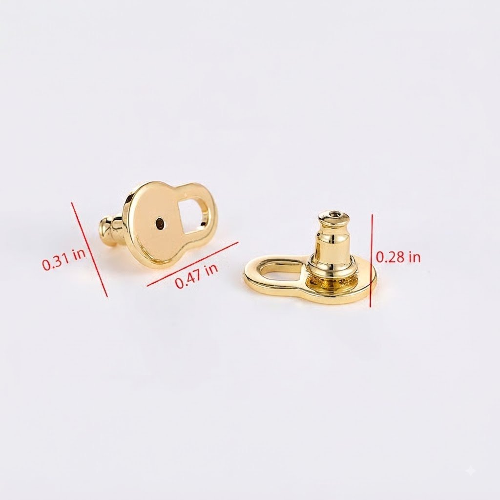 🔥Lobe Lifters for Heavy Earrings for Women - Earring Backs for Droopy Ears