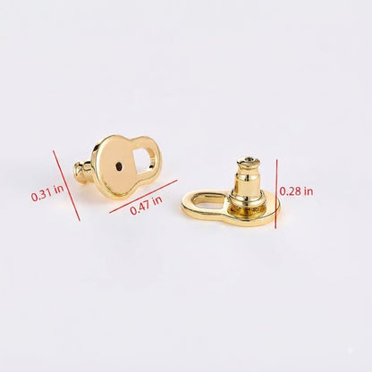 🔥Lobe Lifters for Heavy Earrings for Women - Earring Backs for Droopy Ears