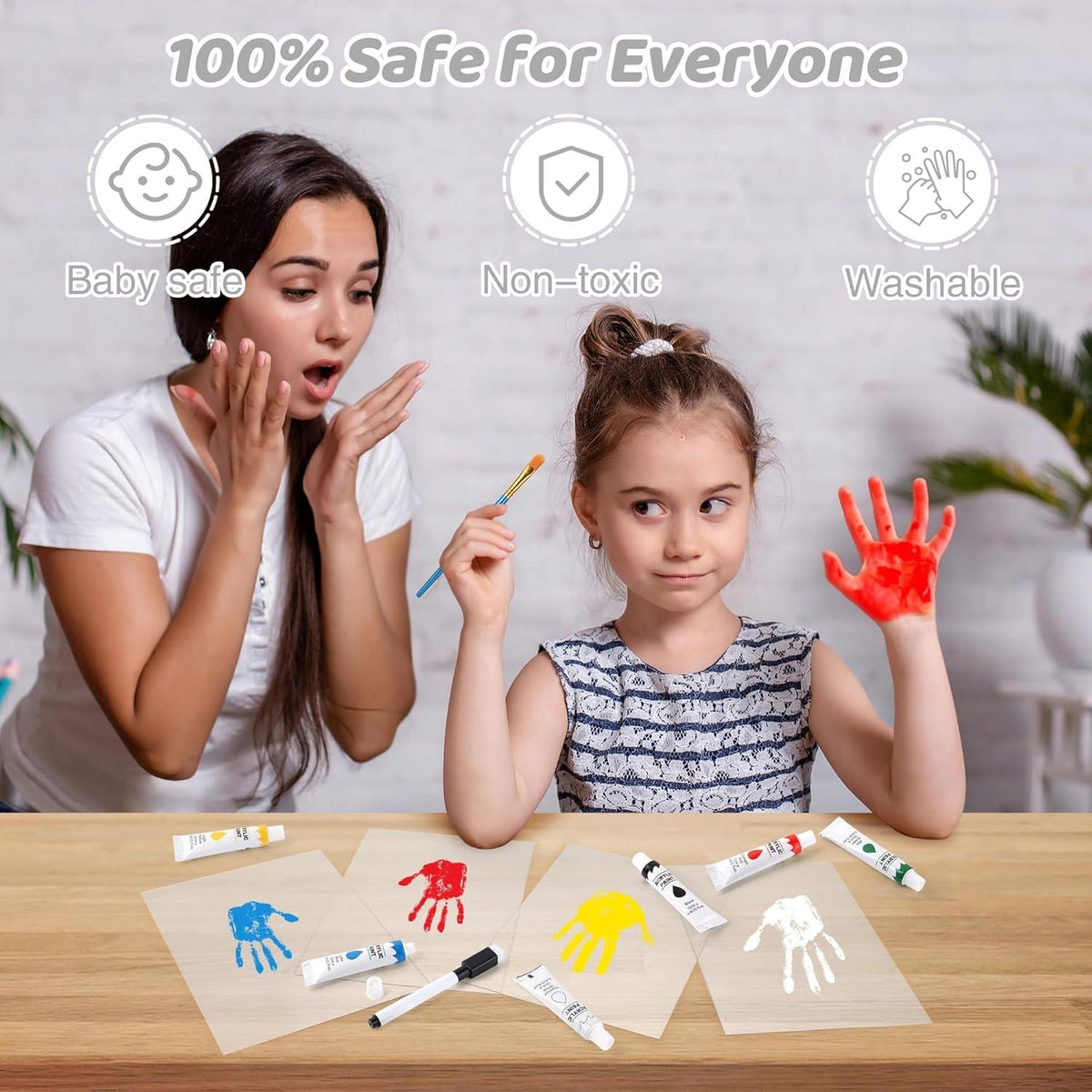 Family Handprint Frame Kit – Capture Precious Moments at Home