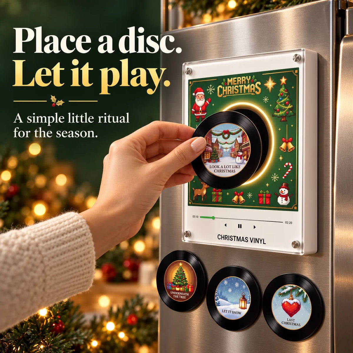 🎄 Christmas Mini Record Player