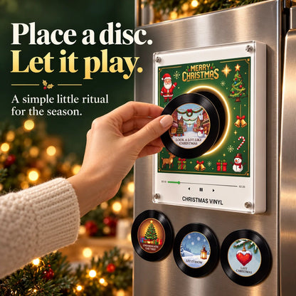 🎄 Christmas Mini Record Player