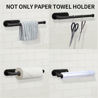🧻Soporte para rollos de papel de cocina bajo el armario: ¡organiza la encimera de tu cocina en segundos! ✨