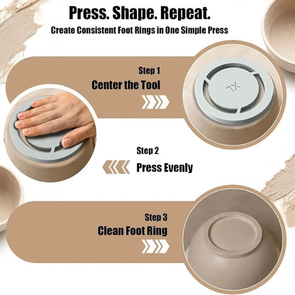 🔥Pottery Foot Ring Tool