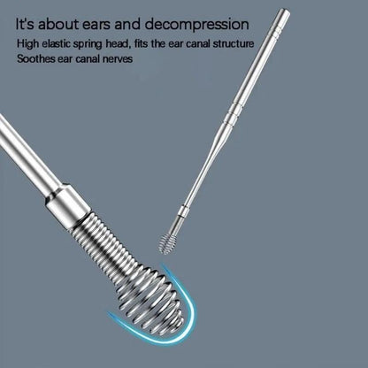 6 Counts/Set Ear Wax Removal Tool Set with Storage Tube