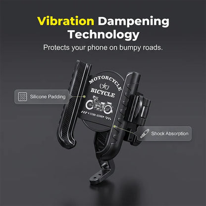 Bike Phone Mount – Secure Lock & One-Handed Quick Release