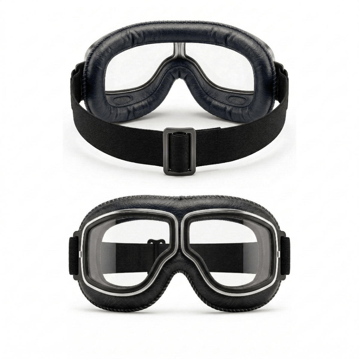 🕶️ OTG Vintage Motorcycle Goggles (Fits Over Glasses)