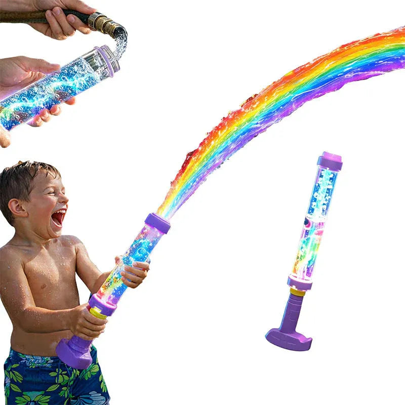 Lanzador de agua LED que brilla en la oscuridad de acción de bombeo
