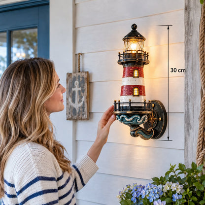 🌊Vintage Coastal Lighthouse Wall Light