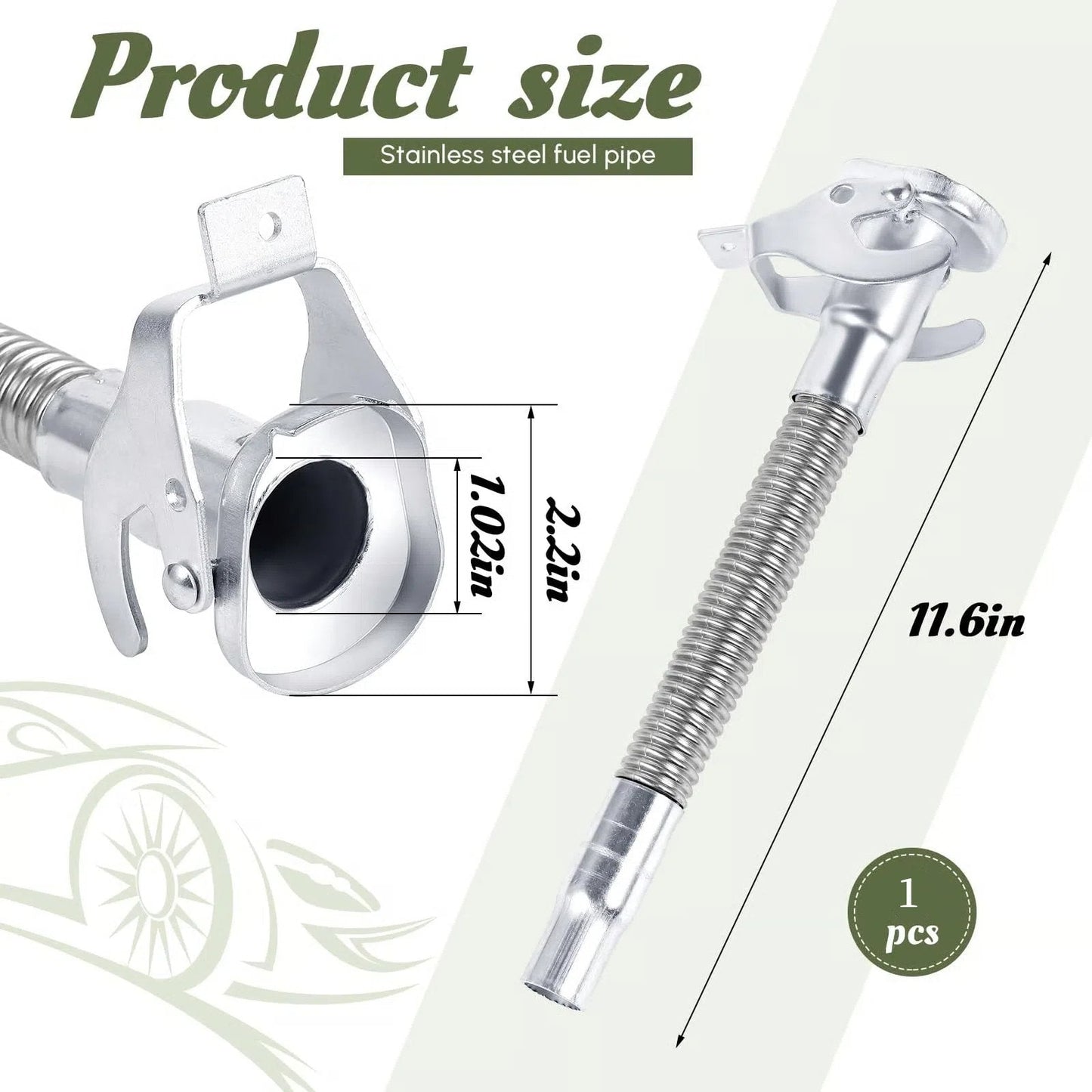✨ "Lifetime Rust-Proof Fuel Flow: Upgrade to Military-Grade Stainless Steel Lines NOW!" ✨